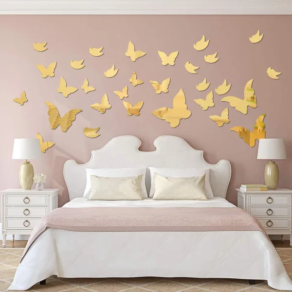 Multicollor_Amaonm_21_Pcs_Removable_Crystal_Acrylic_Mirror_Butterfly_Wall_Decals_Fashion_Diy_Home_Decorations_Art_Decor_Wall_Stickers_Murals_For_Kids_Nursery_Room_Bedroom_Door_Bathroom