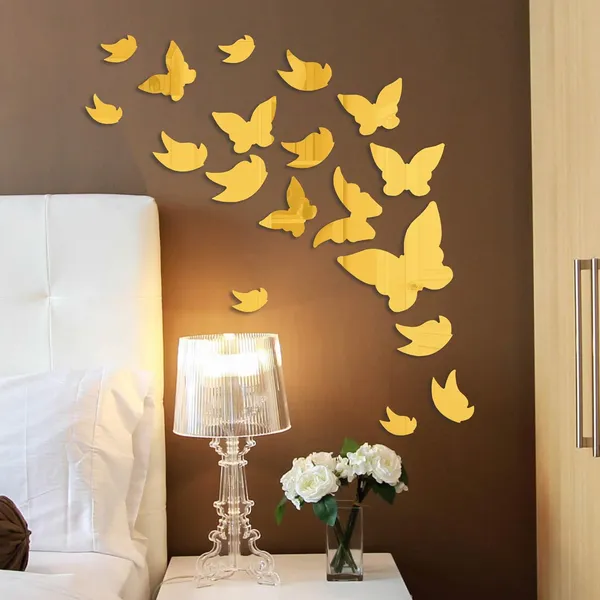Multicollor_Amaonm_21_Pcs_Removable_Crystal_Acrylic_Mirror_Butterfly_Wall_Decals_Fashion_Diy_Home_Decorations_Art_Decor_Wall_Stickers_Murals_For_Kids_Nursery_Room_Bedroom_Door_Bathroom