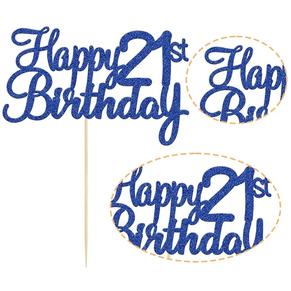 Multi_Gyufise_1Pc_Happy_21St_Birthday_Cake_Topper_Glitter_21St_Birthday_Cake_Pick_Cheers_To_21_Years_Old_Twenty_One_Fabulous_Lagal_Cake_Decorations_For_21St_Birthday_Wedding_Anniversary_Party_S