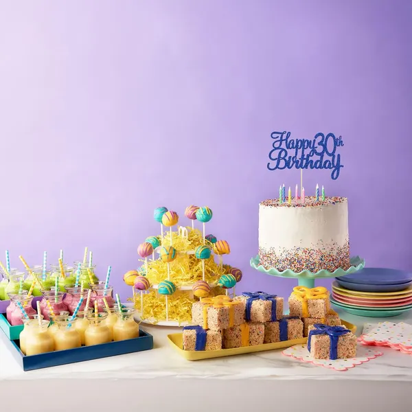 Blue_Gyufise_1Pc_Happy_30Th_Birthday_Cake_Topper_Blue_Glitter_30Th_Birthday_Cake_Pick_Cheers_To_30_Years_Old_Thirty_Fabulous_Cake_Decorations_For_30Th_Birthday_Wedding_Anniversary_Party_Supplies