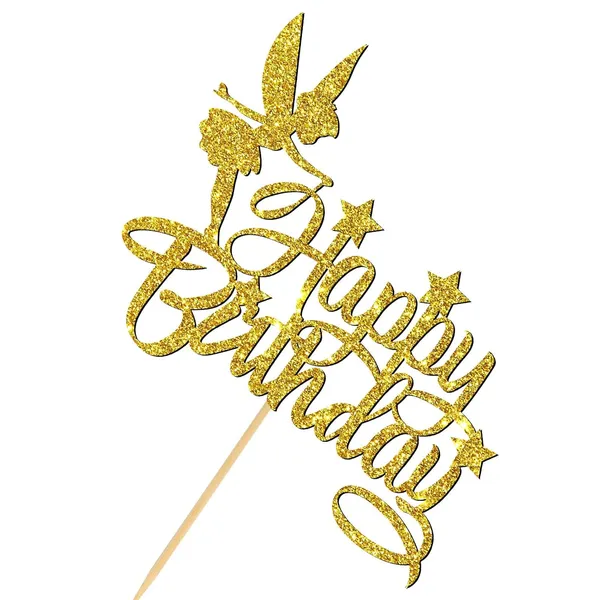 Gold_Birthday_Queen_Golden_Glitter_Fairy_Happy_Birthday_Cake_Topper_For_Girl_Birthday_-_Angle_Birthday_/_Baby_Shower_Cake_Decoration,_Ballet_/_Fairy_Garden_Theme_Party_Supplies