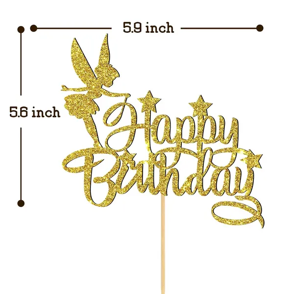 Gold_Birthday_Queen_Golden_Glitter_Fairy_Happy_Birthday_Cake_Topper_For_Girl_Birthday_-_Angle_Birthday_/_Baby_Shower_Cake_Decoration,_Ballet_/_Fairy_Garden_Theme_Party_Supplies