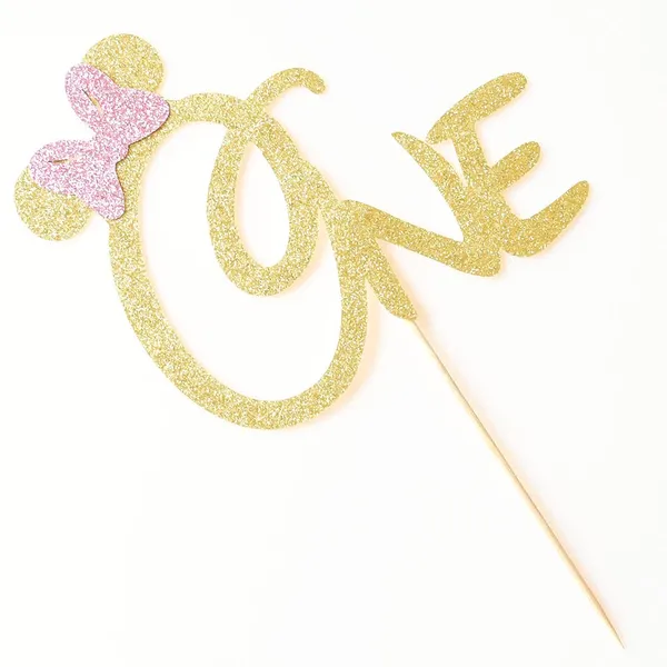 Gold_One_Cake_Topper,_Mickey_&_Minnie_Theme_Happy_1St_Birthday_Cake_Toppers_For_Girls,_Disney_First_Birthday_Party_Decorations,_Gold_Glitter