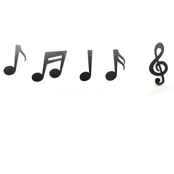 Multi_Music_Party_Banner_Music_Party_Decorations,_Music_Notes_Decorations_Music_Note_Garland_Black_,_Music_Birthday,_Black_Music_Theme_Party_Party_Birthday_Baby_Shower_School_Bulletin_Board_Craft_Home_Wall_Decor_Pre-Strung_(Black)