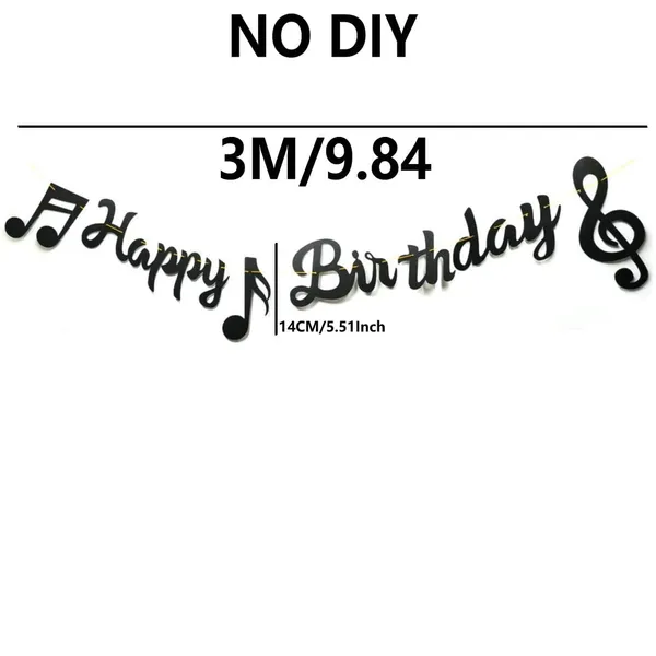Multi_Music_Happy_Birthday_Banner_Music_Party_Decorations,_Music_Notes_Decorations_Music_Note_Garland_Black,Party_Birthday_Shower_Pre-Strung