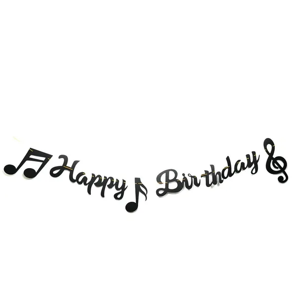 Multi_Music_Happy_Birthday_Banner_Music_Party_Decorations,_Music_Notes_Decorations_Music_Note_Garland_Black,Party_Birthday_Shower_Pre-Strung