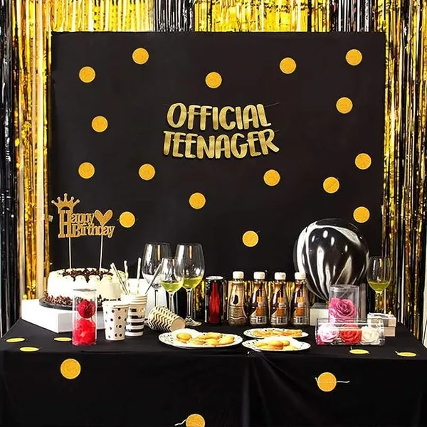 Multi_Official_Teenager_Banner_|_Glitter_Design_Party_Banner_|_Party_Decoration_|_13Th_Birthday_Party_Supplies_|_Photobooth_Backdrop_For_Adults