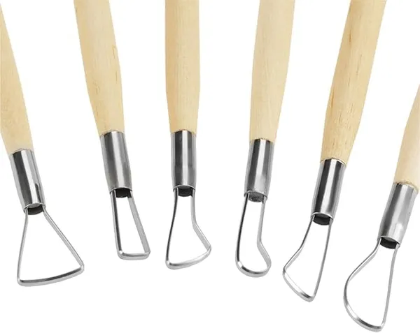 Multi_6_Pcs_Clay_Tools_Kit_|_Pottery_Tools_&_Sculpting_Tools_|_Polymer_Modeling_Clay_Cutters_|_Double-Ended_Wooden_Tools_|_Sculpture_Set_For_Carving,_Ceramics,_Molding,_Diy