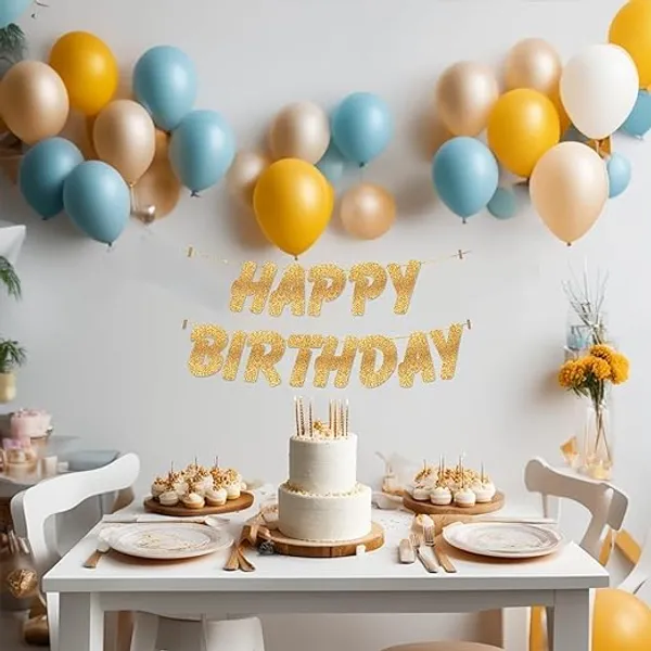 Gold_Happy_Birthday_Banner_|_Gold_Glitter_Birthday_Garland_|_Suitable_For_Girls_And_Boys_|_8_Feet_Pre-Assembled_Banner_No_Diy_|_Party_Decoration