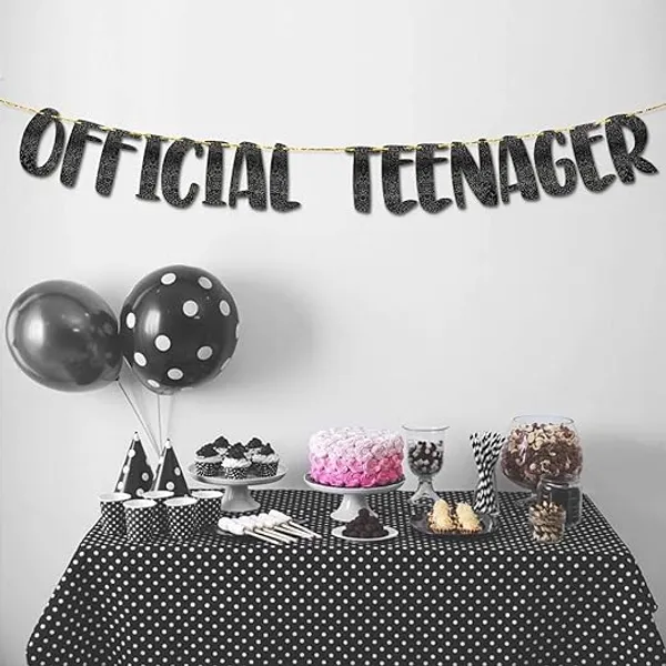 Gold_Official_Teenager_Banner_|_Black_Glitter_Design_Party_Banner_|_Party_Decoration_|_13Th_Birthday_Party_Supplies_|_Photobooth_Backdrop_For_Adults_|_Pre-Strung_Reusable_Birthday_Banner