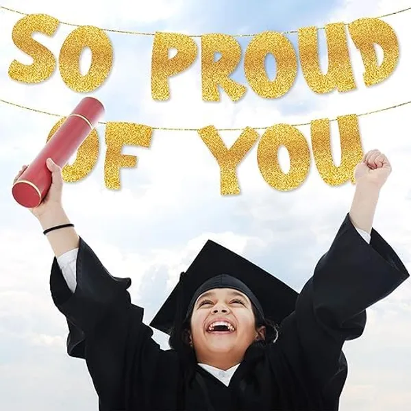Gold_So_Proud_Of_You_Banner_|_Gold_Glitter_Design_|_Graduation_Party_Decoration_|_Achievement_Party_Supplies_|_Photobooth_Backdrop_For_Adults_|_Pre-Strung_Reusable_Birthday_Banner