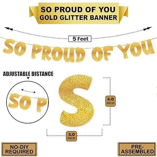 Gold_So_Proud_Of_You_Banner_|_Gold_Glitter_Design_|_Graduation_Party_Decoration_|_Achievement_Party_Supplies_|_Photobooth_Backdrop_For_Adults_|_Pre-Strung_Reusable_Birthday_Banner