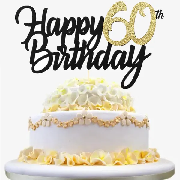 Black_Samoka_1_Pcs_Black_60Th_Birthday_Cake_Topper,_Cheers_To_60_Years,_Cake_Decoration_For_60Th_Birthday_Party