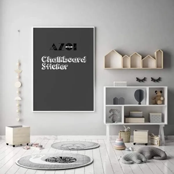 Multicollor_Azoi_Chalkboard_Wall_Stickers_Blackboard_Wall_Decals_Self_Adhesive_Removable_Reusable_Erasable_Chalkboard_Wallpaper_For_Kids_Home_Office
