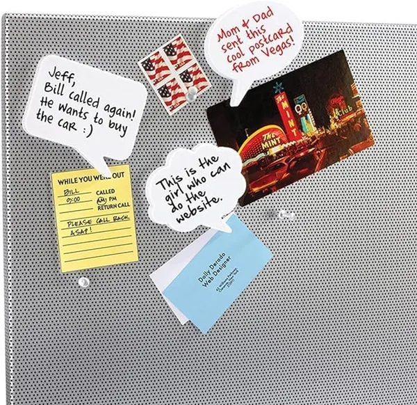 Multicollor_6_Pcs_Speech_Bubble_Fridge_Magnet_|_White_Small_Fridge_Magnets_|_Diy_Dialog_Refrigerator_Toy_|_Notice_Board_Magnet