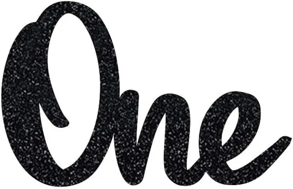 Black_First_Birthday_Cake_Topper_|_Black_Glitter_|_1St_Anniversary_Party_Decoration_|_Double-Sided_|_Durable_&_Elegant_Smash_Cake_Décor_For_Boys_&_Girls