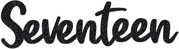 Black_Seventeen_Birthday_Cake_Topper_|_Black_Glitter_|_17Th_Anniversary_Party_Decoration_|_Double-Sided_|_Durable_&_Elegant_Smash_Cake_Décor_For_Boys_&_Girls