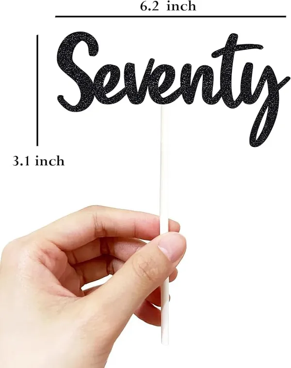 Black_Seventy_Birthday_Cake_Topper_|_Black_Glitter_|_70Th_Anniversary_Party_Decoration_|_Double-Sided_|_Durable_&_Elegant_Smash_Cake_Décor_For_Boys_&_Girls