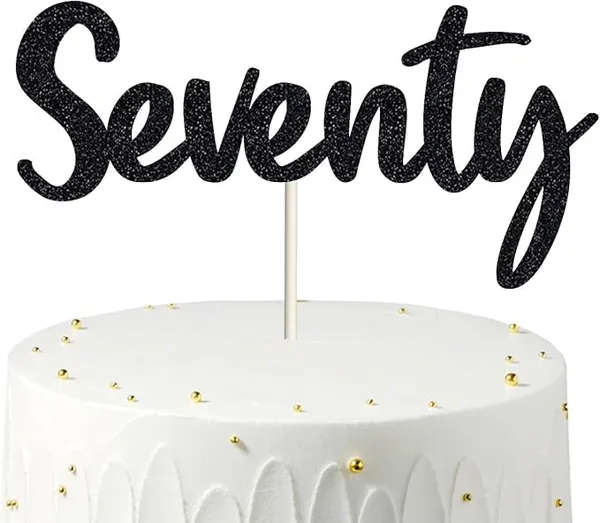Black_Seventy_Birthday_Cake_Topper_|_Black_Glitter_|_70Th_Anniversary_Party_Decoration_|_Double-Sided_|_Durable_&_Elegant_Smash_Cake_Décor_For_Boys_&_Girls