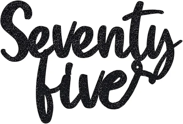 Black_Sevety_Five_Birthday_Cake_Topper_|_Black_Glitter_|_75Th_Anniversary_Party_Decoration_|_Double-Sided_|_Durable_&_Elegant_Smash_Cake_Décor_For_Boys_&_Girls