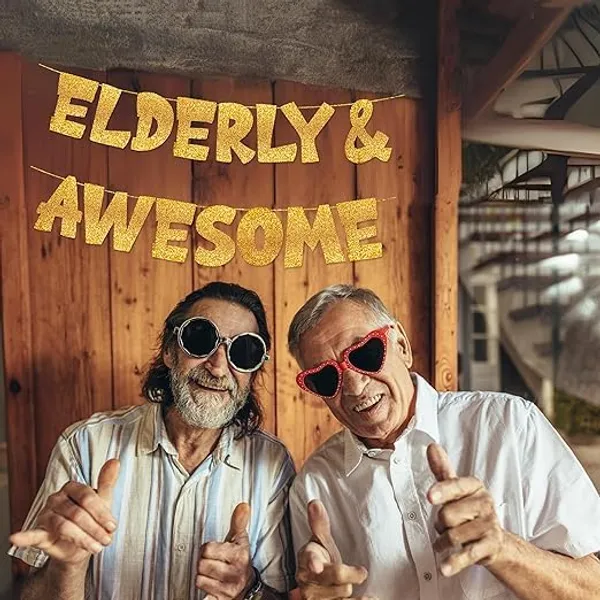 Gold_Elderly_&_Awesome_Banner_|_Senior_Birthday_Party_Golden_Glitter_Banner_|_Old_Age_Party_Celebration_And_Supplies_|_Pre-Assembled_Birthday_Banner_|_No_Diy_Needed