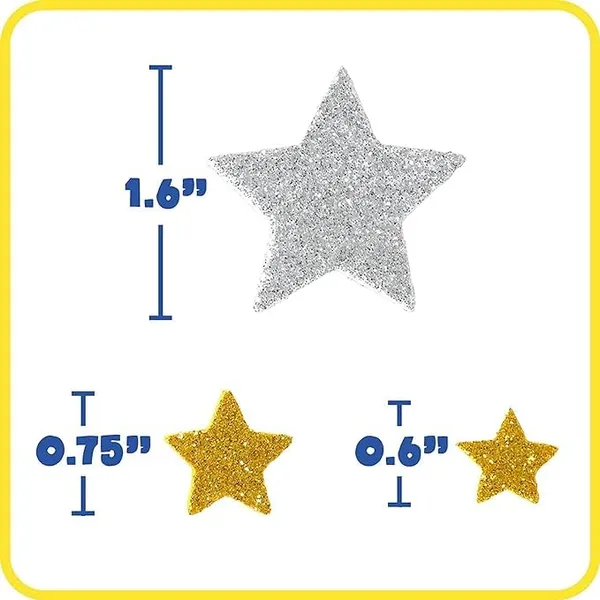 Gold_Star_Cutouts_|_100_Pieces_Self_Adhesive_Stickers_|_Glitter_Star_Confetti_|_For_Classroom,_Wall_Decor,_Party_Decoration_And_Scrapbooks_|_Rose_Gold_And_Gold