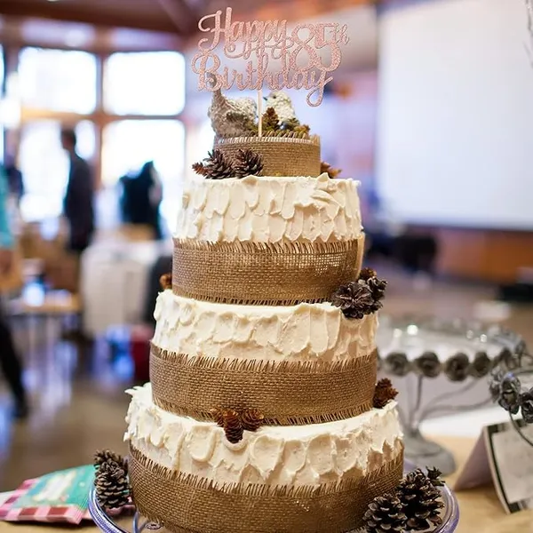 Gold_85Th_Happy_Birthday_Cake_Topper_|_Rose_Gold_Color_Glitter_Cake_Topper_|_Glitter_Cake_Decoration_|_B'Day_Celebration/Rose_Gold_Color