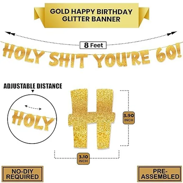 Gold_60Th_Birthday_Golden_Glitter_Banner_|_Funny_&_Lighthearted_Design_|_Pre-Strung_&_Ready_To_Hang_|_Indoor/Outdoor_Use