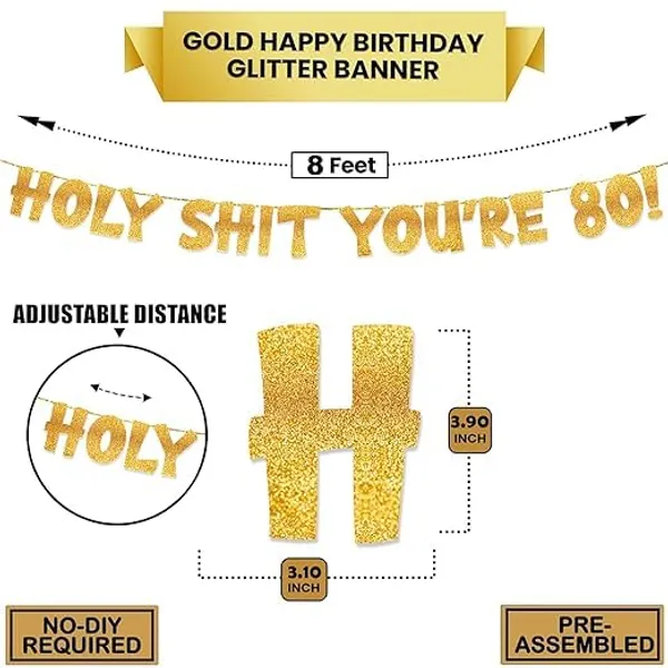 Gold_Pre-Strung_Banner_For_80Th_Birthday_|_Birthday_Party_Golden_Glitter_Banner_|_Old_Age_Funny_Party_Celebration_And_Supplies_|_Birthday_Banner
