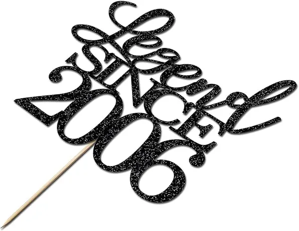Black_Legend_Since_2006_Cake_Topper_|_Black_Color_Glitter_Cake_Topper_|_Glitter_Cake_Decoration_|_B'Day_Celebration/Black_Color