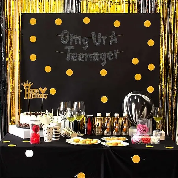 Black_Omg_Ur_A_Teenager_Banner_|_13Th_Birthday_Party_Black_Glitter_Banner_|_Party_Decorations_And_Supplies_|_Official_Teen_Celebration_Decor_|_Pre-Assembled,_No_Diy_Needed
