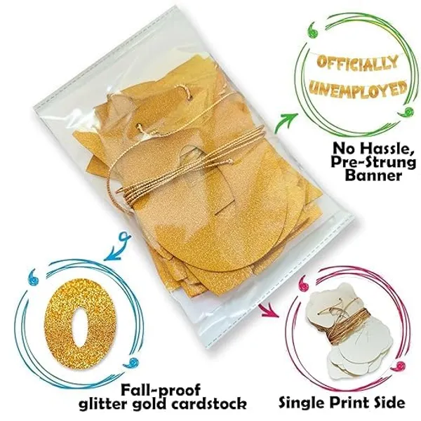 Gold_Officially_Unemployed_Banner_|_Gold_Glitter_Graduation_Party_Decoration_For_Girls_And_Boys_|_Retirement_Celebration_Décor_For_Office_Work_Party_Supplies_|_Pre-Assembled,_No_Diy_Needed