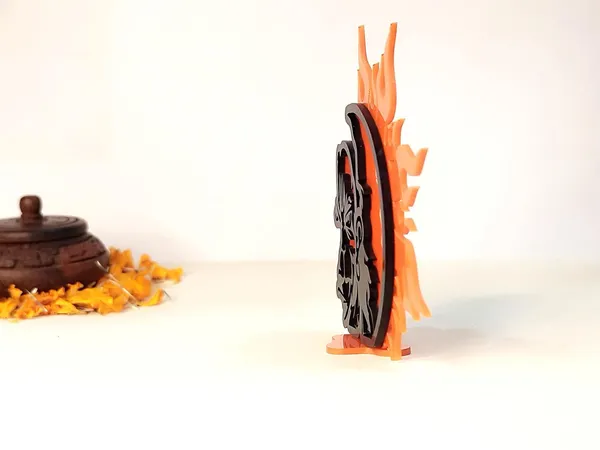 Multi_Acrylic_Lord_Hanuman_Idol_|_Handmade_Black_&_Orange_Color_Bajrangbali_For_Positive_Vibes_|_For_Temple/Car_Dashboard/Home_Decor/Gift_Item