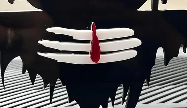 Multicollor_Acrylic_Adiyogi_Dream_Catcher_|_Lord_Shiva_Car_Hanging_|_Adiyogi_Shiva_In_Meditating_Position_|_Attracts_Positive_Energy_|_4.5"_Height/Black
