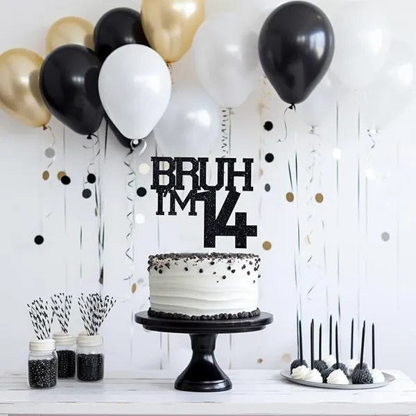 Black_Bruh_I'M_14_Black_Glitter_Cake_Topper_|_Happy_14Th_Born_Day_|_It'S_My_14Th_Birthday_|_Cool_Party_Decoration_For_Kids