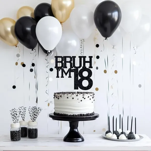 Black_Bruh_I'M_18_Black_Glitter_Cake_Topper_|_Happy_18Th_Born_Day_|_It'S_My_18Th_Birthday_|_Cool_Party_Decoration_For_Kids