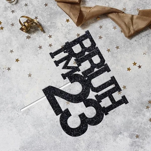 Black_Bruh_I'M_23_Black_Glitter_Cake_Topper_|_Happy_23Th_Born_Day_|_It'S_My_23Th_Birthday_|_Cool_Party_Decoration_For_Kids