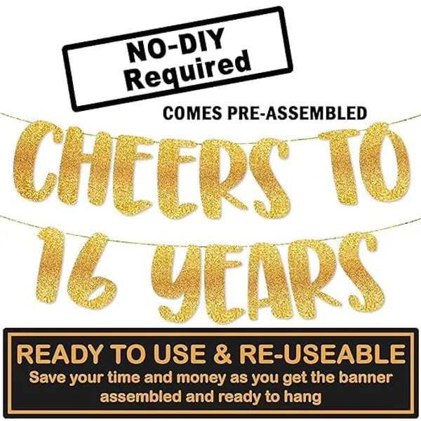 Gold_Cheers_To_16_Years_Banner_|_16Th_Birthday_Party_Golden_Glitter_Banner_|_Party_Decorations_And_Supplies_|_Wedding_Anniversary_Decorations_|_Pre-Strung