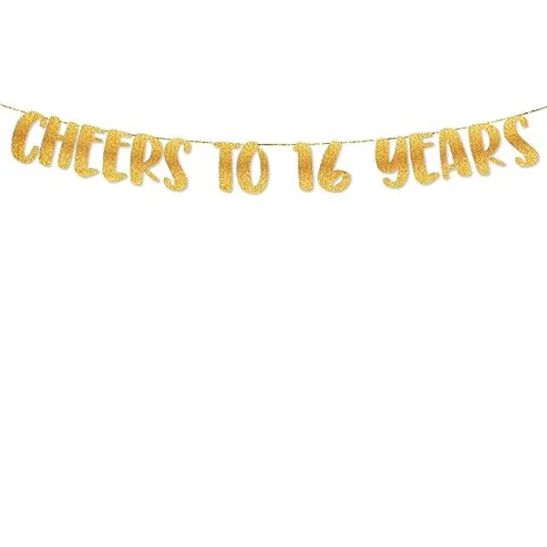 Gold_Cheers_To_16_Years_Banner_|_16Th_Birthday_Party_Golden_Glitter_Banner_|_Party_Decorations_And_Supplies_|_Wedding_Anniversary_Decorations_|_Pre-Strung