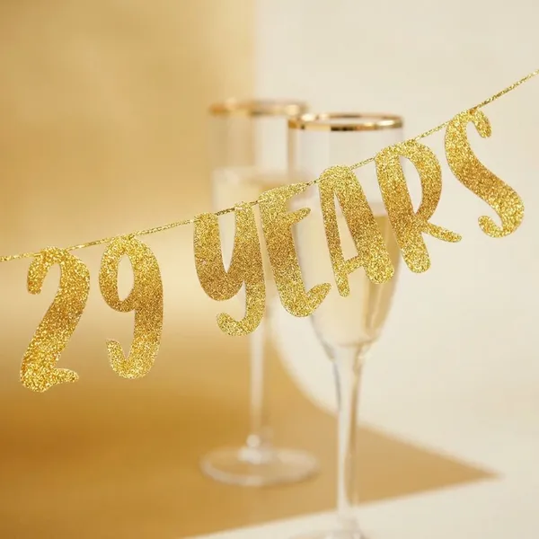 Gold_Cheers_To_29_Years_Banner_|_29Th_Birthday_Party_Golden_Glitter_Banner_|_Party_Decorations_And_Supplies_|_Wedding_Anniversary_Decorations_|_Pre-Strung