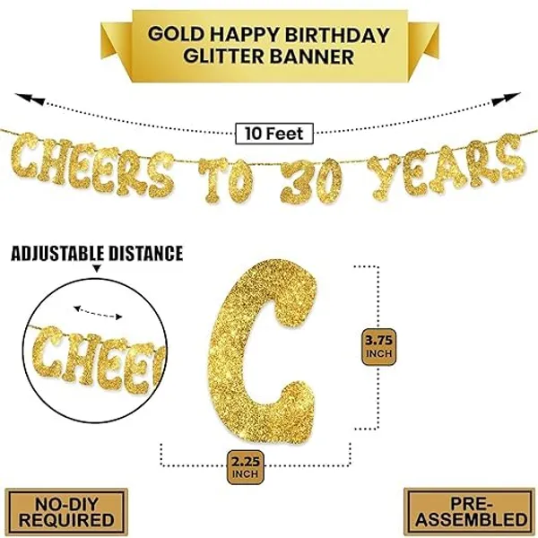 Gold_Cheers_To_30_Years_Banner_|_30Th_Birthday_Party_Golden_Glitter_Banner_|_Party_Decorations_And_Supplies_|_Wedding_Anniversary_Decorations_|_Pre-Strung