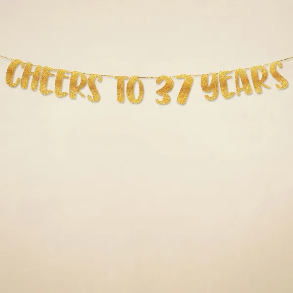 Gold_Cheers_To_37_Years_Banner_|_37Th_Birthday_Party_Golden_Glitter_Banner_|_Party_Decorations_And_Supplies_|_Wedding_Anniversary_Decorations_|_Pre-Strung
