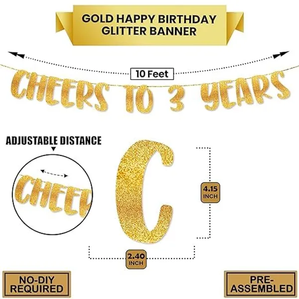 Gold_Cheers_To_3_Years_Banner_|_3Rd_Birthday_Party_Golden_Glitter_Banner_|_Party_Decorations_And_Supplies_|_Wedding_Anniversary_Decorations_|_Pre-Strung