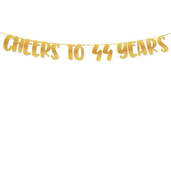 Gold_Cheers_To_44_Years_Banner_|_44Th_Birthday_Party_Golden_Glitter_Banner_|_Party_Decorations_And_Supplies_|_Wedding_Anniversary_Decorations_|_Pre-Strung