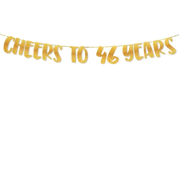 Gold_Cheers_To_46_Years_Banner_|_46Th_Birthday_Party_Golden_Glitter_Banner_|_Party_Decorations_And_Supplies_|_Wedding_Anniversary_Decorations_|_Pre-Strung