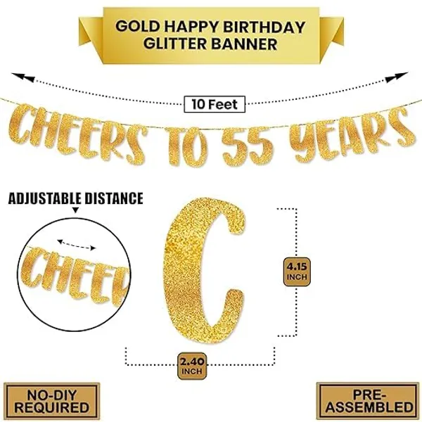Gold_Cheers_To_55_Years_Banner_|_55Th_Birthday_Party_Golden_Glitter_Banner_|_Party_Decorations_And_Supplies_|_Wedding_Anniversary_Decorations_|_Pre-Strung