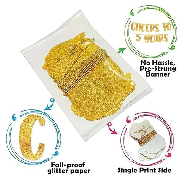 Gold_Cheers_To_5_Years_Banner_|_5Th_Birthday_Party_Golden_Glitter_Banner_|_Party_Decorations_And_Supplies_|_Wedding_Anniversary_Decorations_|_Pre-Strung