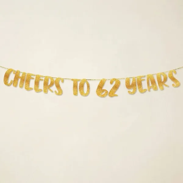 Gold_Cheers_To_62_Years_Banner_|_62Nd_Birthday_Party_Golden_Glitter_Banner_|_Party_Decorations_And_Supplies_|_Wedding_Anniversary_Decorations_|_Pre-Strung