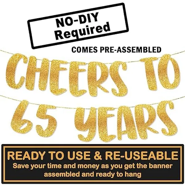 Gold_Cheers_To_65_Years_Banner_|65Th_Birthday_Party_Golden_Glitter_Banner_|_Party_Decorations_And_Supplies_|_Wedding_Anniversary_Decorations_|_Pre-Strung