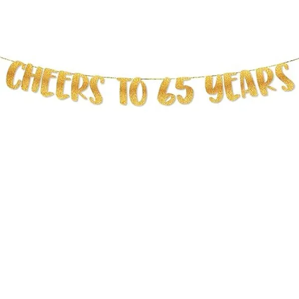 Gold_Cheers_To_65_Years_Banner_|65Th_Birthday_Party_Golden_Glitter_Banner_|_Party_Decorations_And_Supplies_|_Wedding_Anniversary_Decorations_|_Pre-Strung